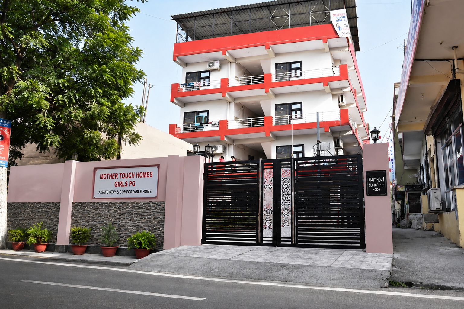 Mother Touch Homes entrance Noida
